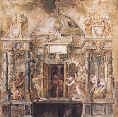 The Temple of Fanus (mk01), Peter Paul Rubens